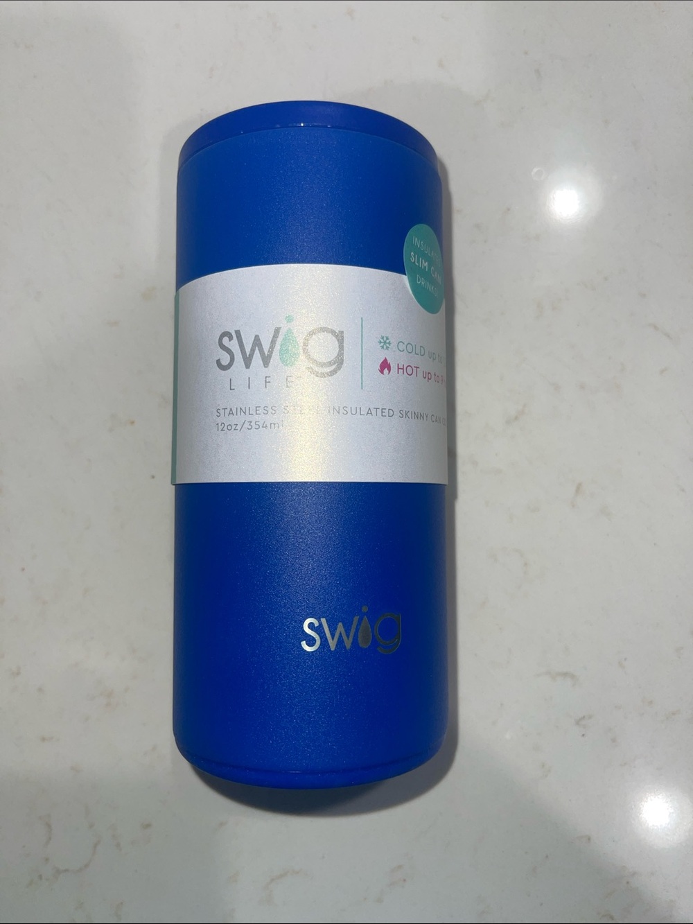 Swig Life Stainless Insulated Tumbler - Blue